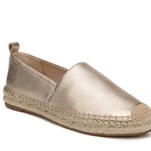 Sam Edelman gold espadrille flats sz 9M